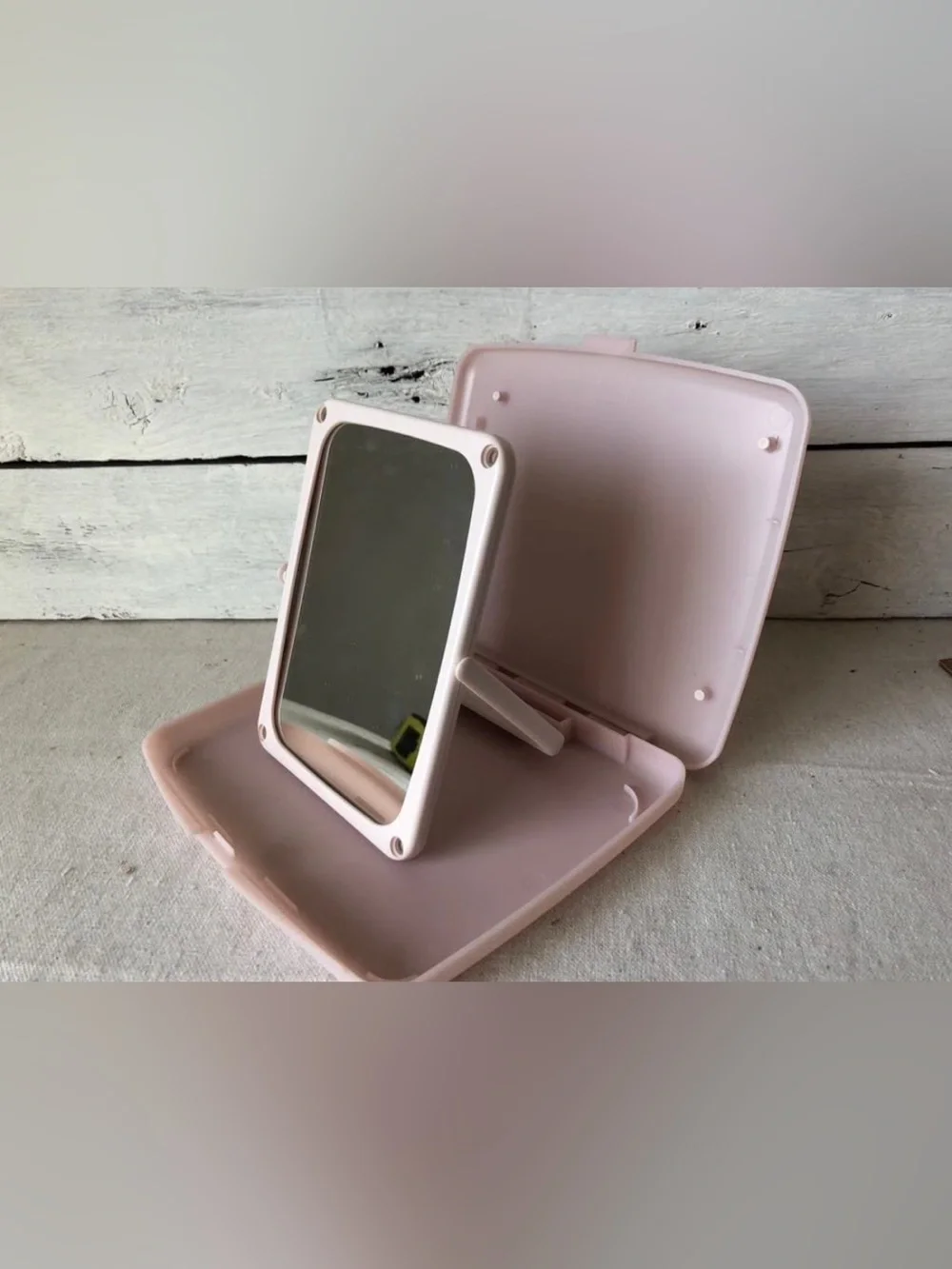Vintage MARY KAY Consultant Pink Travel Mirror